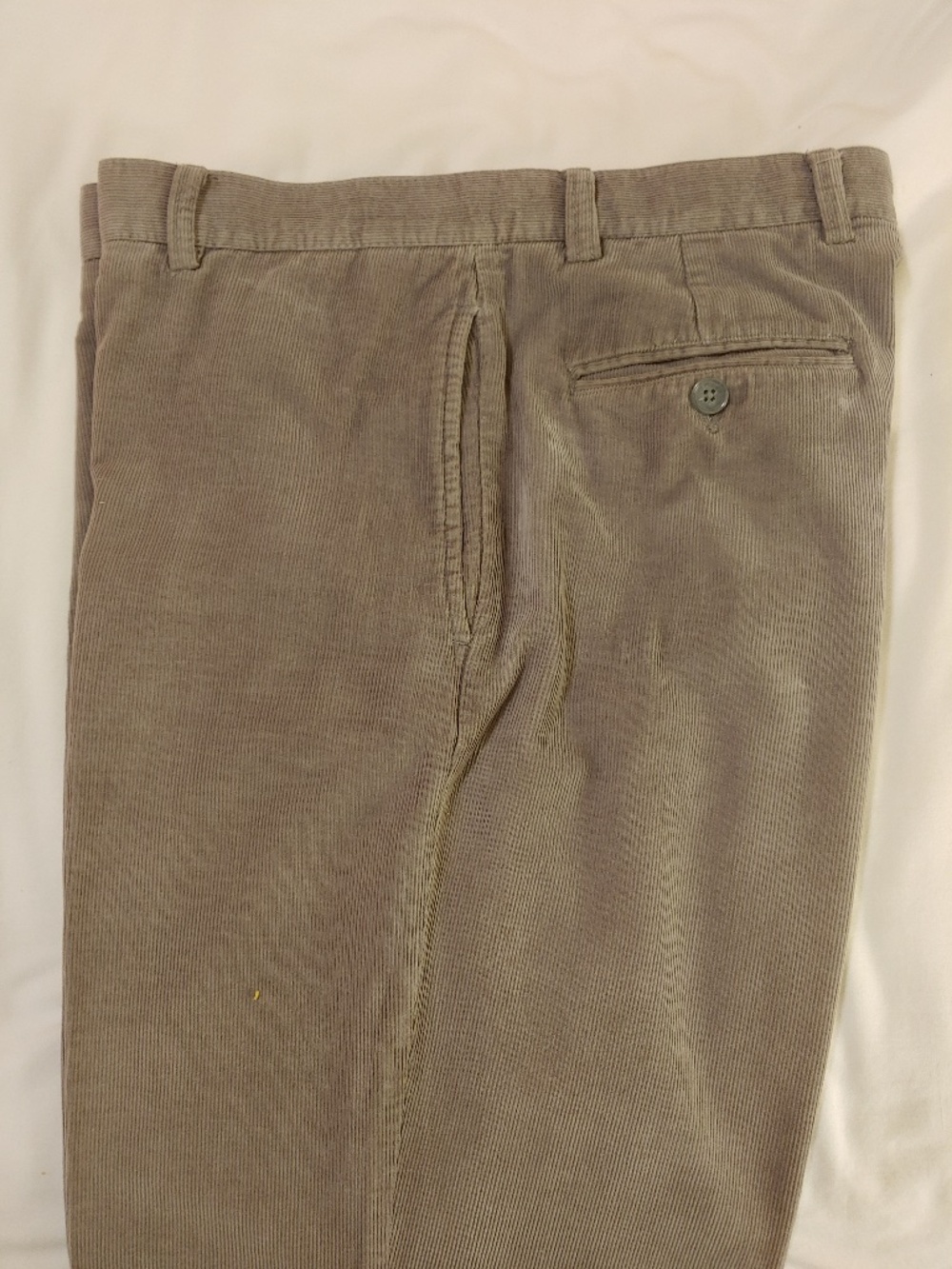 Regular Cut Corduroy Slacks